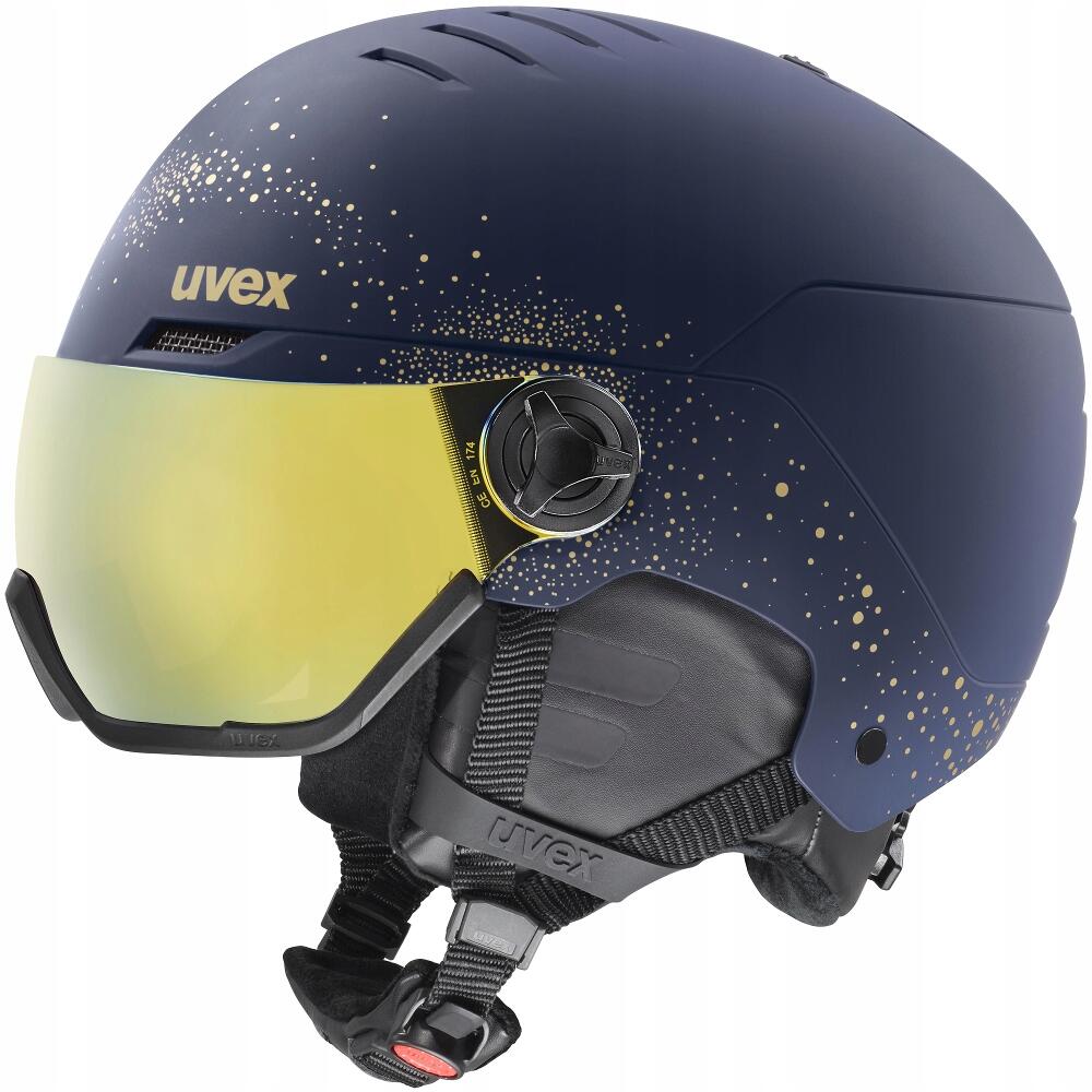 UVEX Kask z przyłbicą szybą Wanted Visor WE 2025