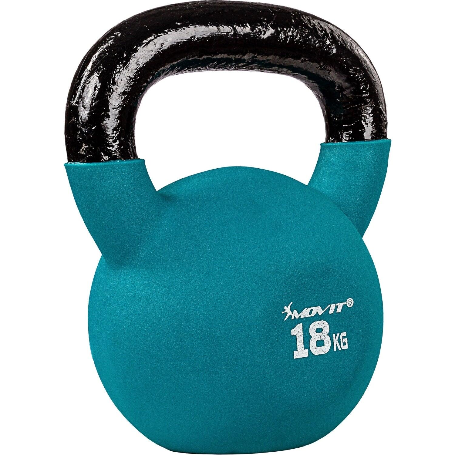 Kettlebell en néoprène 18kg 2/3
