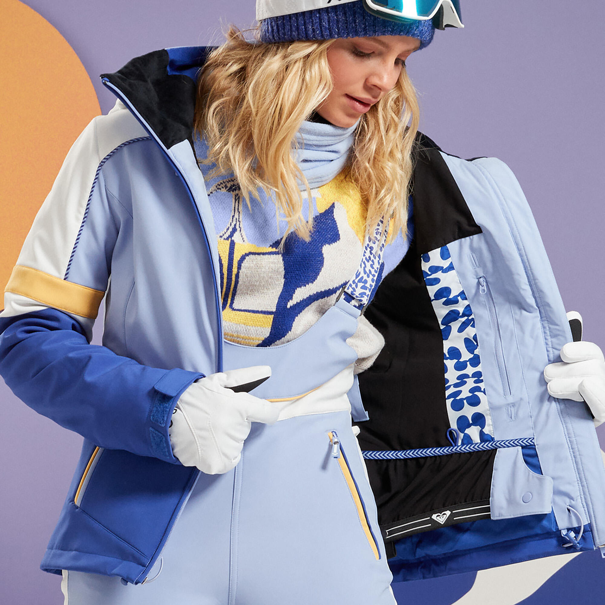 Veste de snowboard pour femme ROXY Peak Chic Softshell ROXY Decathlon