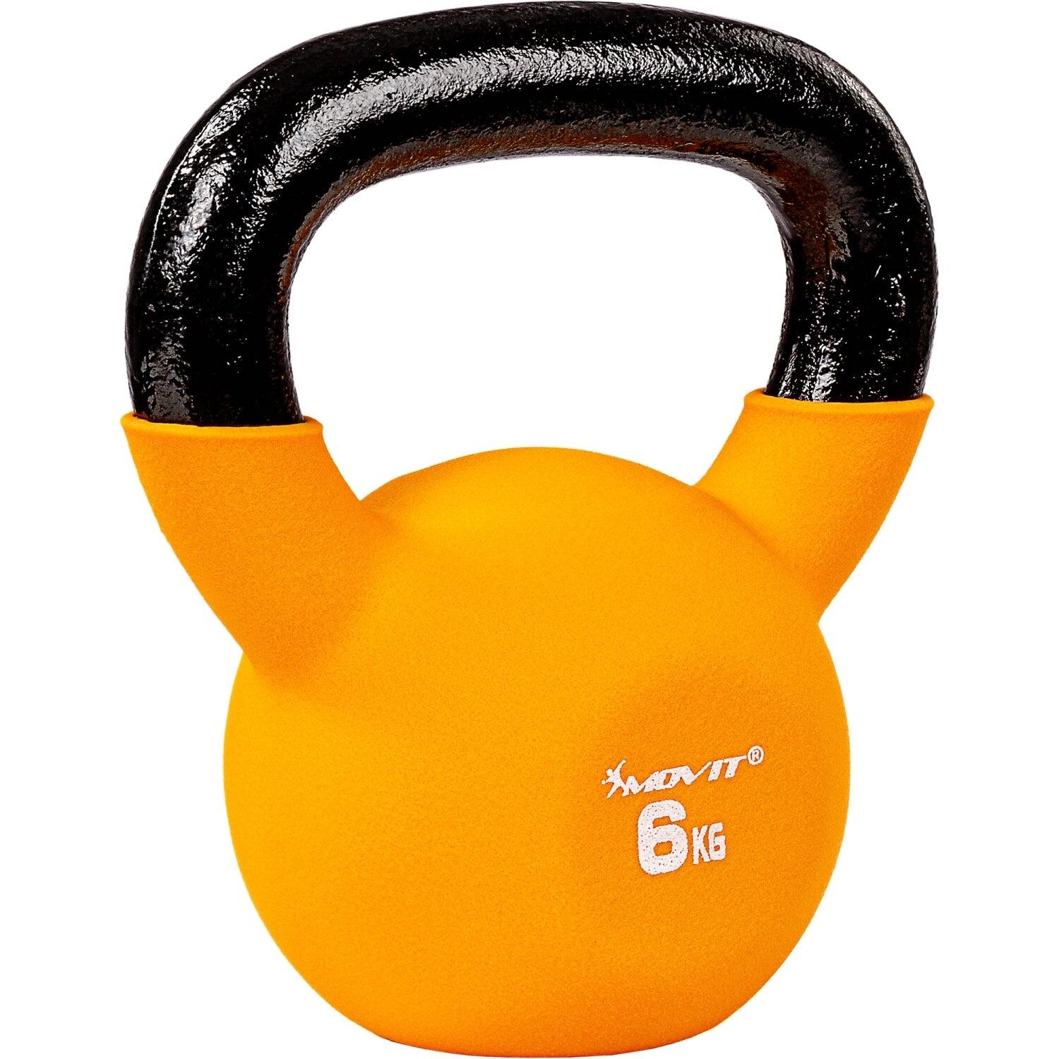 Kettlebell en néoprène 6kg 2/3