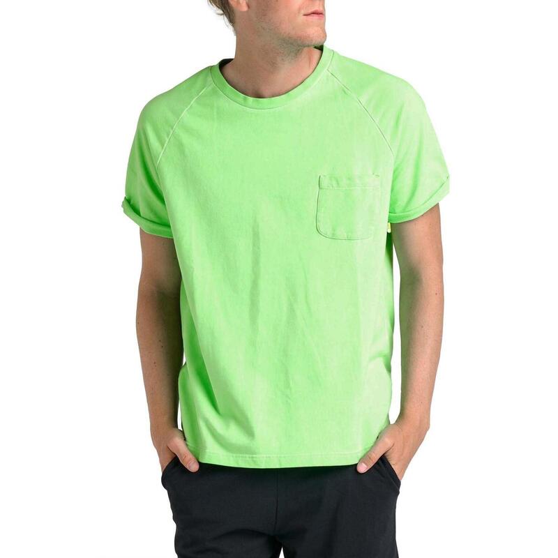 City Fluo fleece T-shirt met korte mouwen voor heren