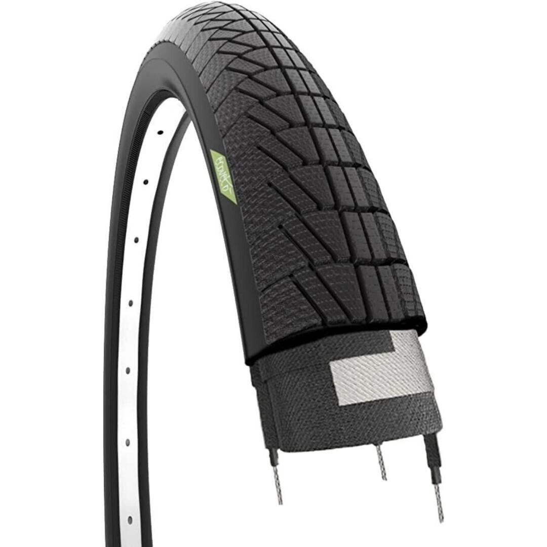 ECOVELO Copertone 16x1.75 (47-305), pneumatico bici bimbo 16 x 1.75 citybike 16'' EV