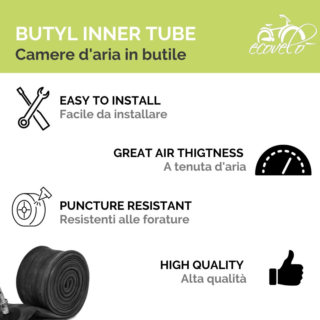 Copertone 26x1.95 (50-559) + camera, pneumatico 26 x 1.95 adulto trekking  EV 5/6