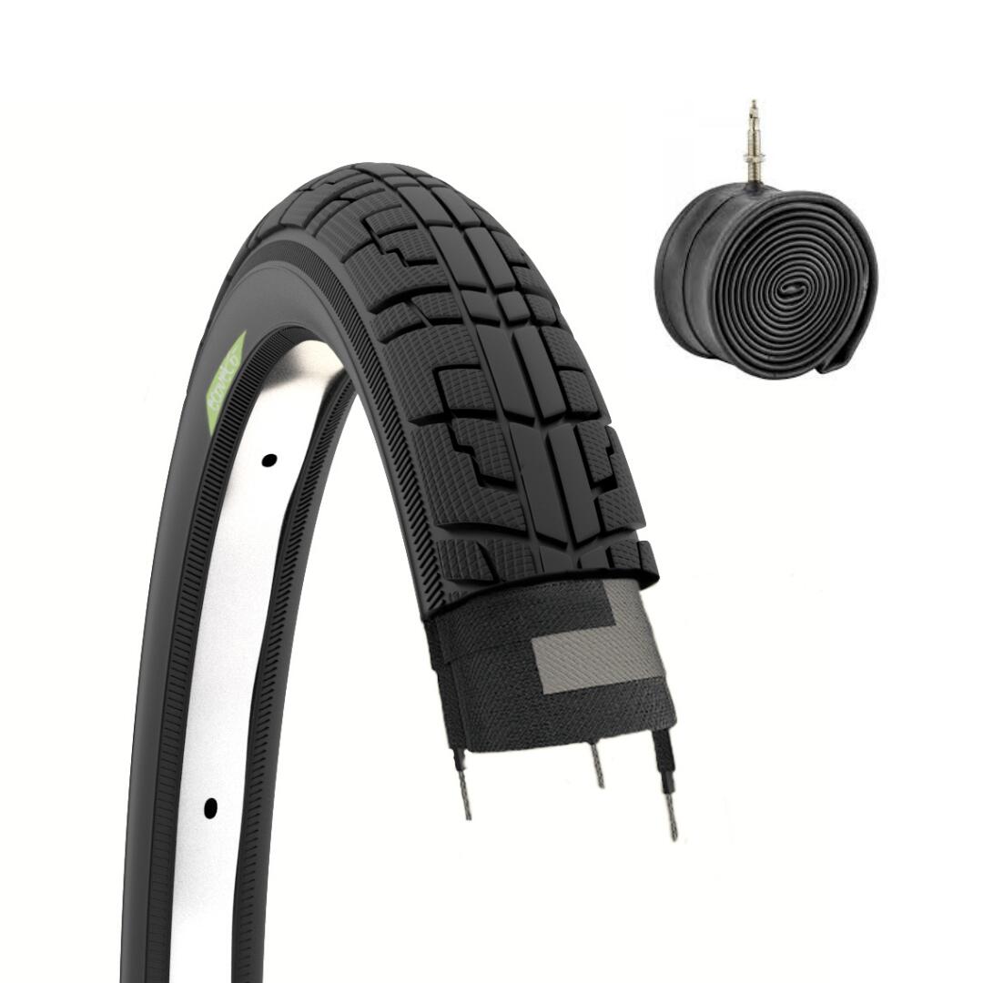 Copertone 12 1/2x1.75 x 2 1/4 (47-203) + camera, bici 12 1/2x1.75x2 1/4 mtb EV 2/7