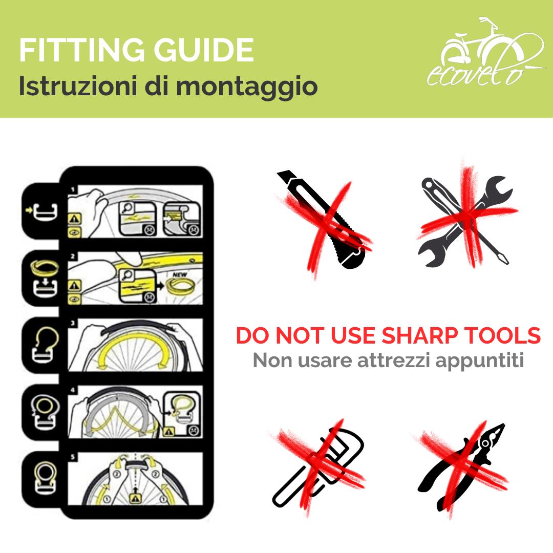 2 Pneumatici Per Passeggino / Carrozzina - 12 1/2 X 2 1/4 - Alta Qualità ASC (Vancom)
