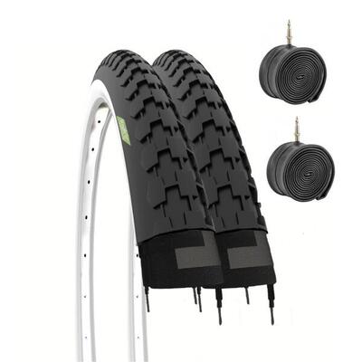 Copertone 26x1 1/2 (40-584) + camera. bici olanda 26 x 1 1/2 stradale adulto EV
