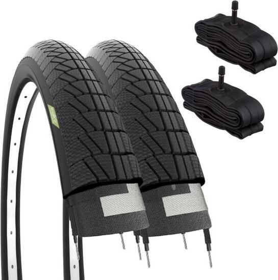 2 banden 16x1.75 (47-305)+b.banden, fietsbanden fiets kind 16 x 1.75 stadsfie EV