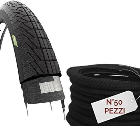 50 copertoni 16x1.75 (47-350) pneumatici bicicletta bimbo 16 x 1.75 citybike EV