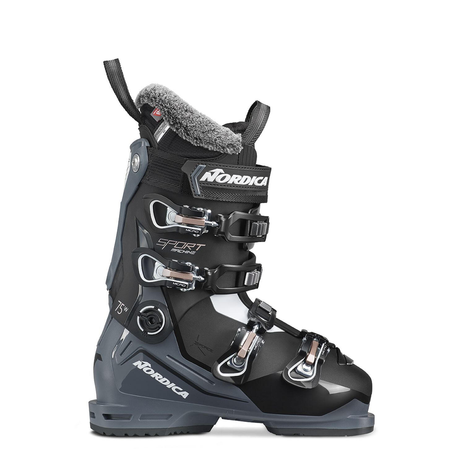 NORDICA Scarponi da sci da donna Nordica Sportmachine 3 75 W, neri, 25,5 cm