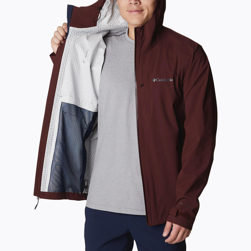 Veste de pluie à membrane Columbia Omni-Tech Ampli-Dry pour homme