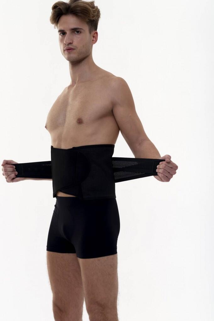 Ceinture antidouleur lombaire réglable par velcro Exer 2/5