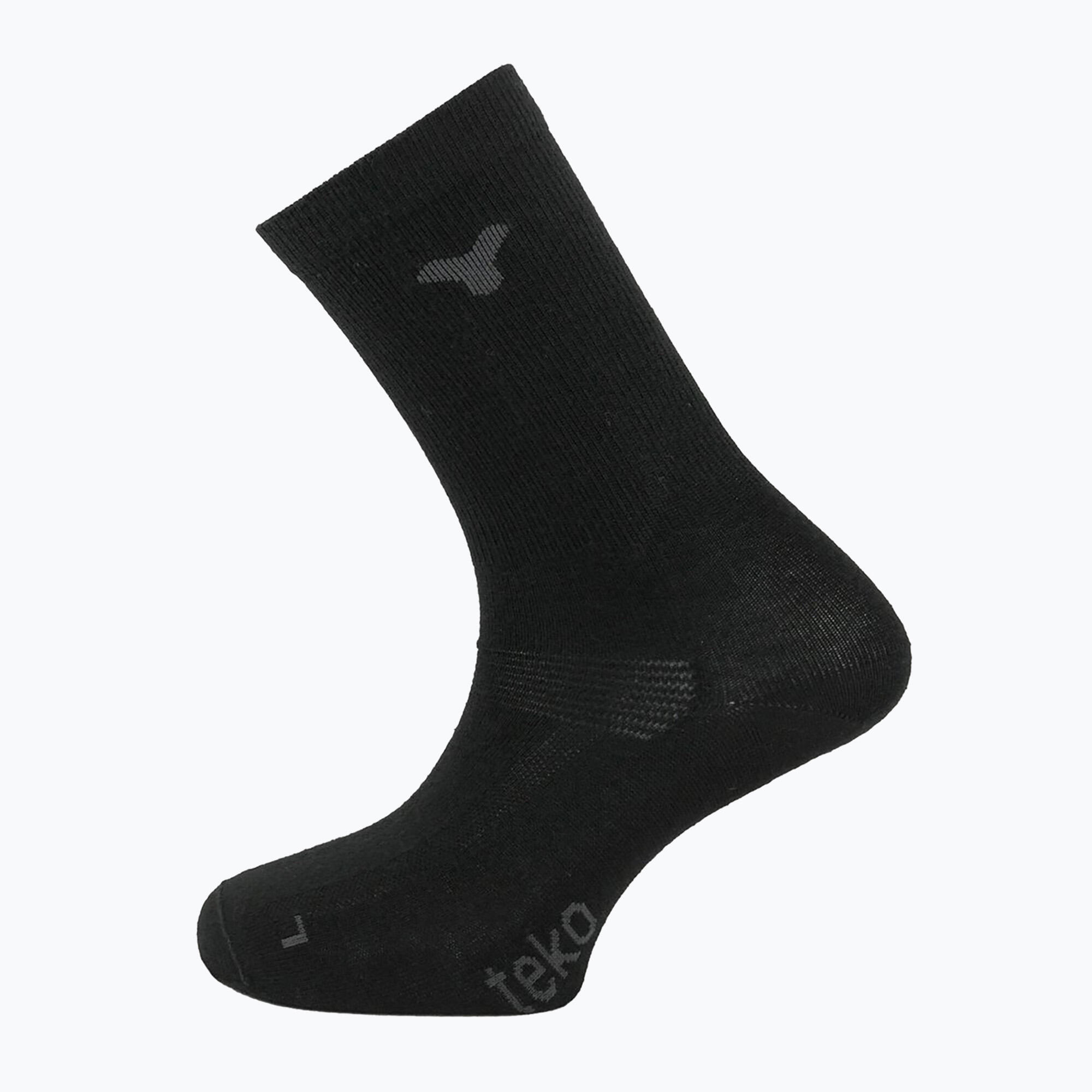 Teko 2 x Merino Liner black S 2/3
