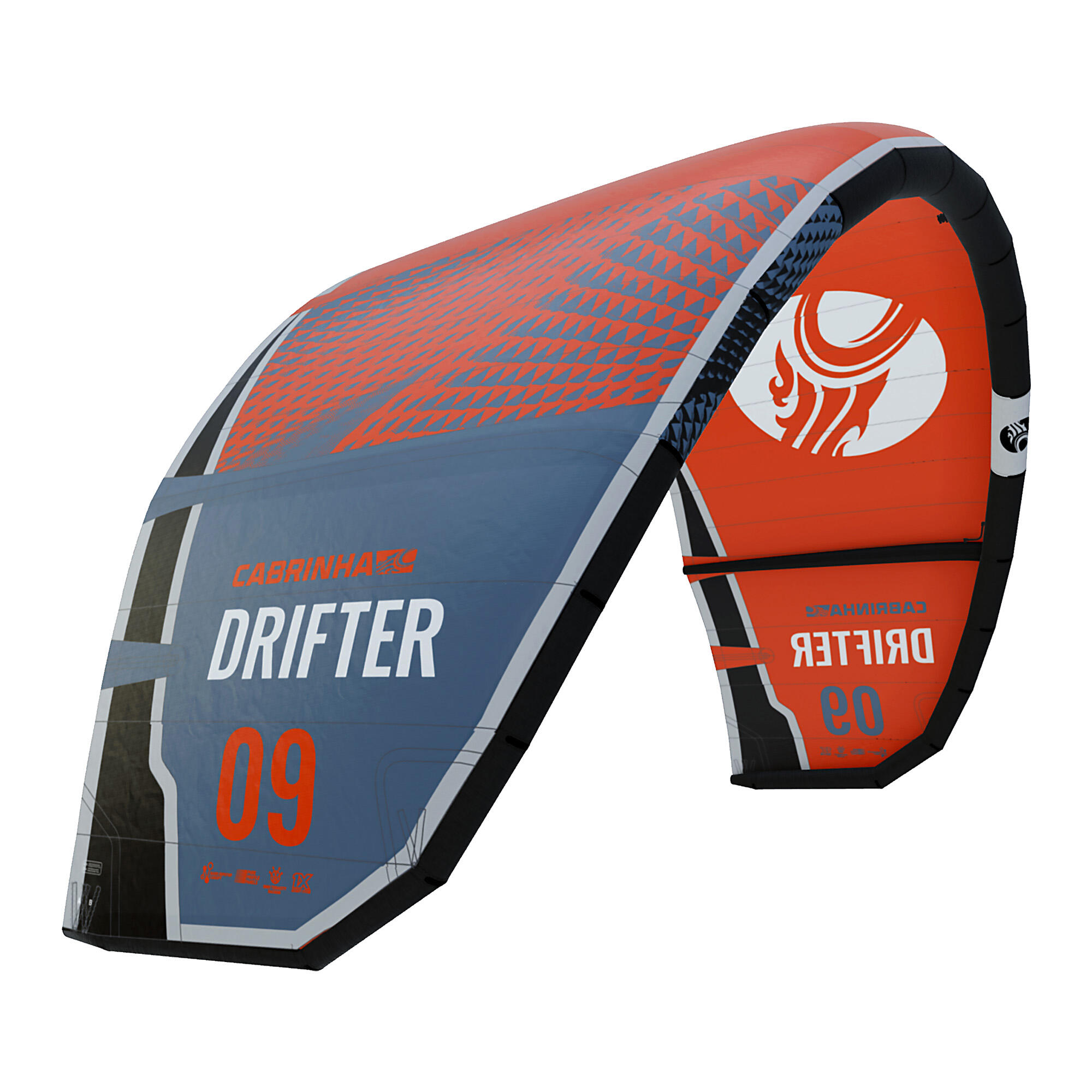 Cabrinha - Cerf-volant De Kitesurf Cabrinha Drifter - Aile De Kite-surf - Rouge - 4 M² - Decathlon