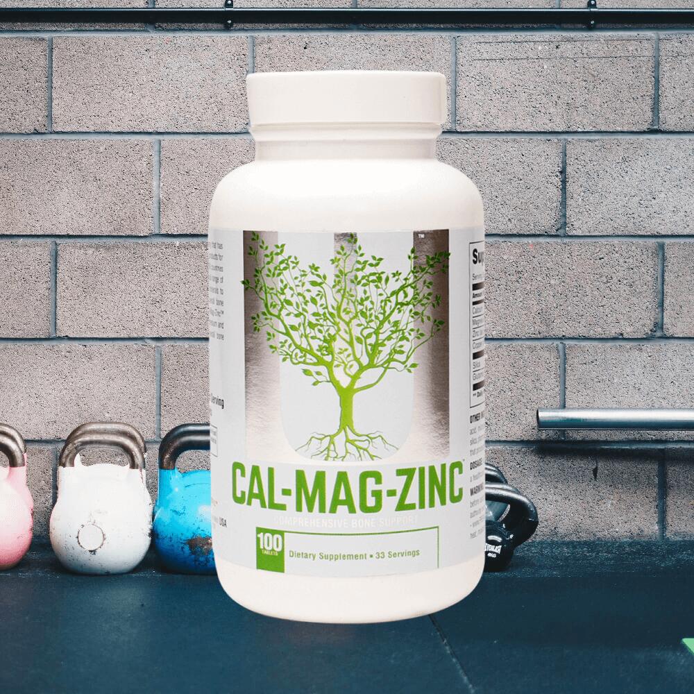 Universal Nutrition Calcium, Zinc & Magnesium (100 Tabs) Standard 2/4