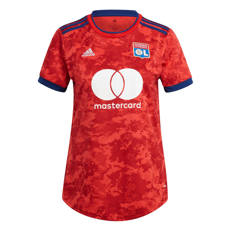 Fußballtrikot Olympique Lyon 21/22 Auswärts Damen ADIDAS