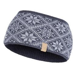 Bandeau en laine tricoté Freya Forever Blue - Taille Unique - Bleu Foncé