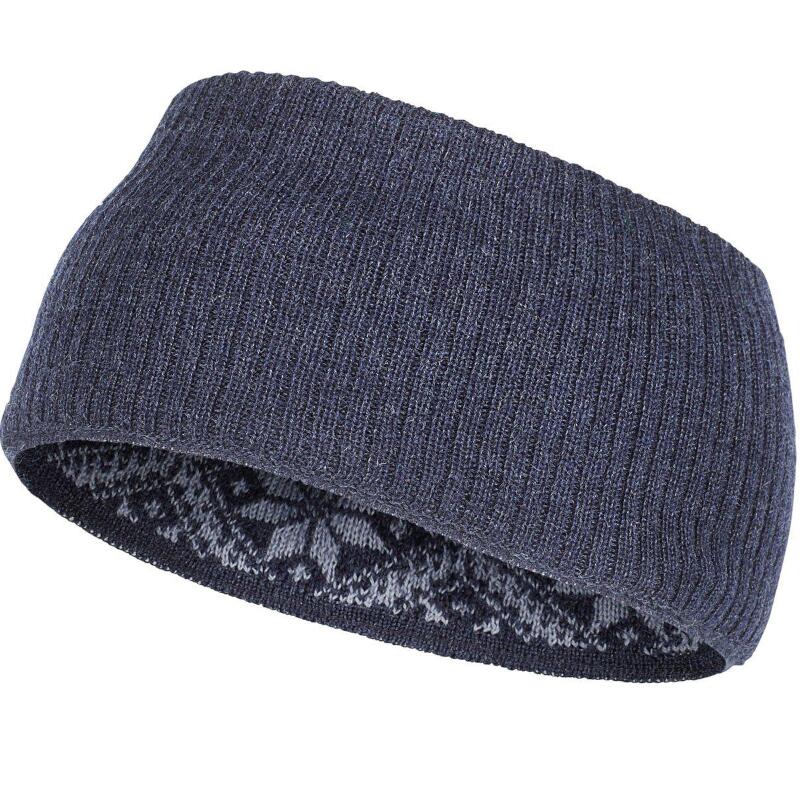 Bandeau en laine tricoté Freya Forever Blue - Taille Unique - Bleu Foncé 2/3