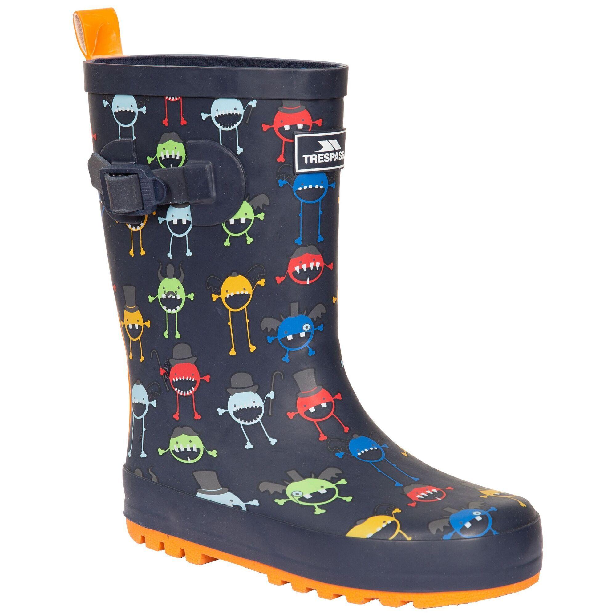 Trespass Childrens/Kids Puddle Monster Wellington Boots