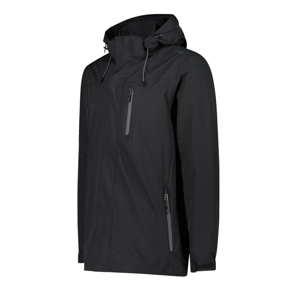Dorosły kurtka przeciwdeszczowa wodoodporna CMP Rain Jacket szara