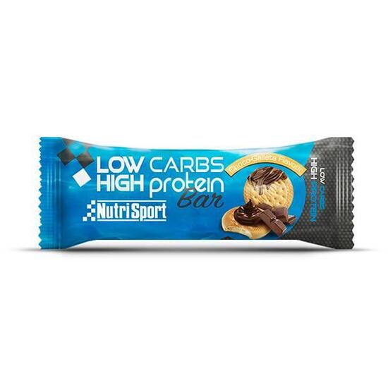 Barretta proteica a basso contenuto di carboidrati - 60 g Brownie Nutrisport