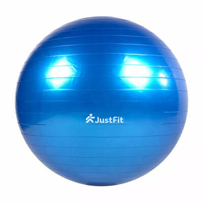 Swiss ball yoga en fitness met opblaaspomp justfit