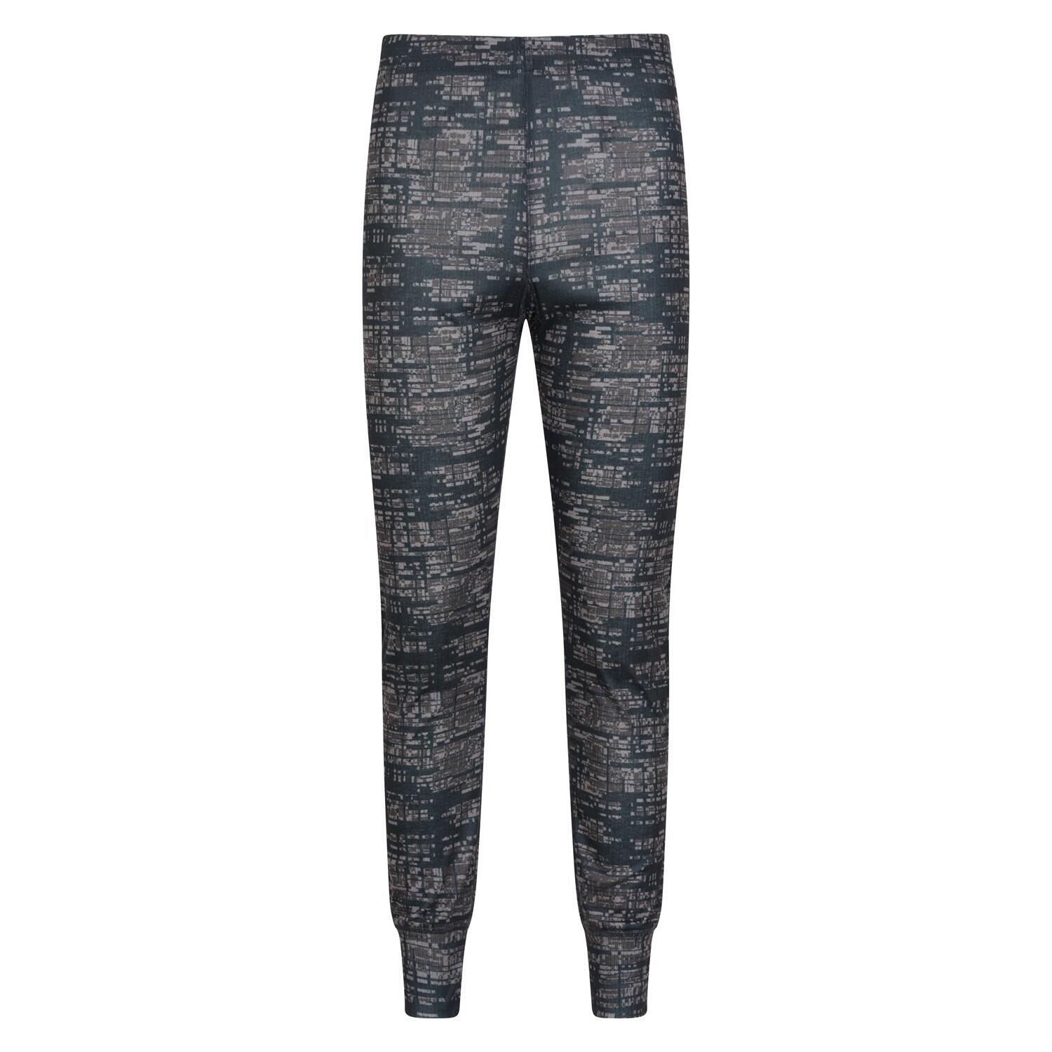 Mountain Warehouse Mens Talus Dash Print Thermal Bottoms
