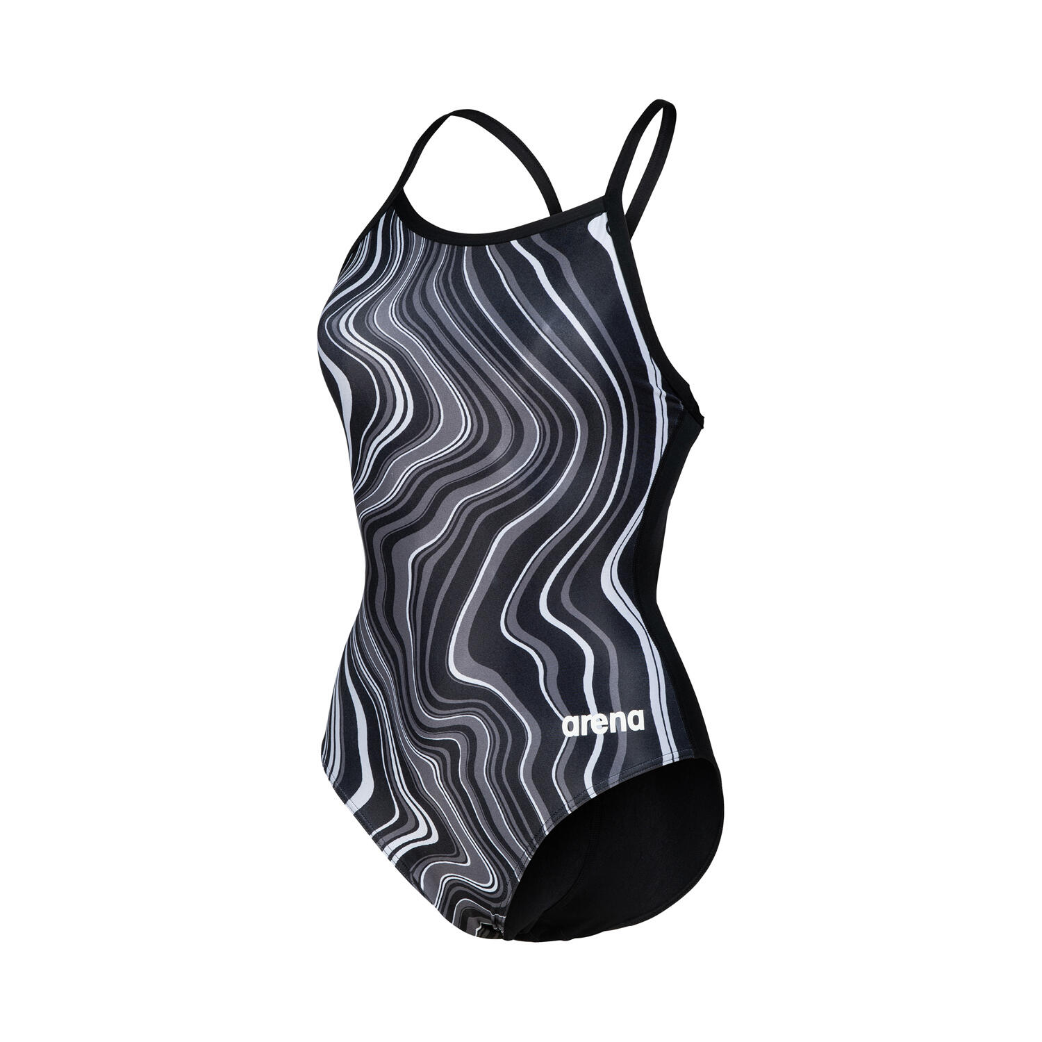 ARENA Dames zwempak uit 1 stuk Arena Lightdrop Marbled