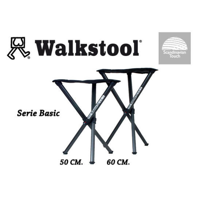 Taburete telescópico plegable Walkstool Basic 50 cm
