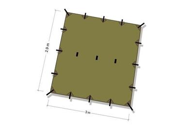 Dd hammocks dd recycled tarp 3 olive drab