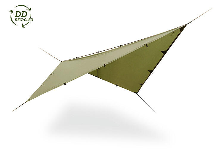 DD Hammocks DD Recycled Tarp/ Abdeckplane 3 Olive Drab 2/6