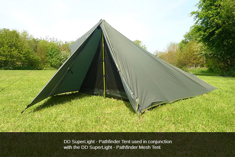 DD Hammocks SuperLight - Pathfinder - Mesh Tent Tunneltent 3/6