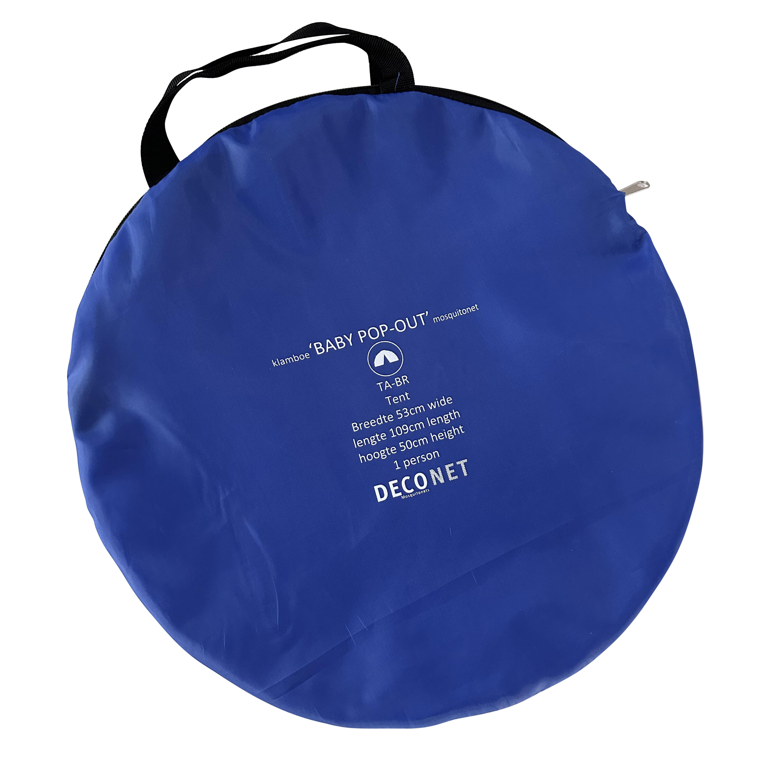 Travelnet Babyzelt Reise-Moskitonetz Pop-Out PURE – L100x B50x H53cm 2/5