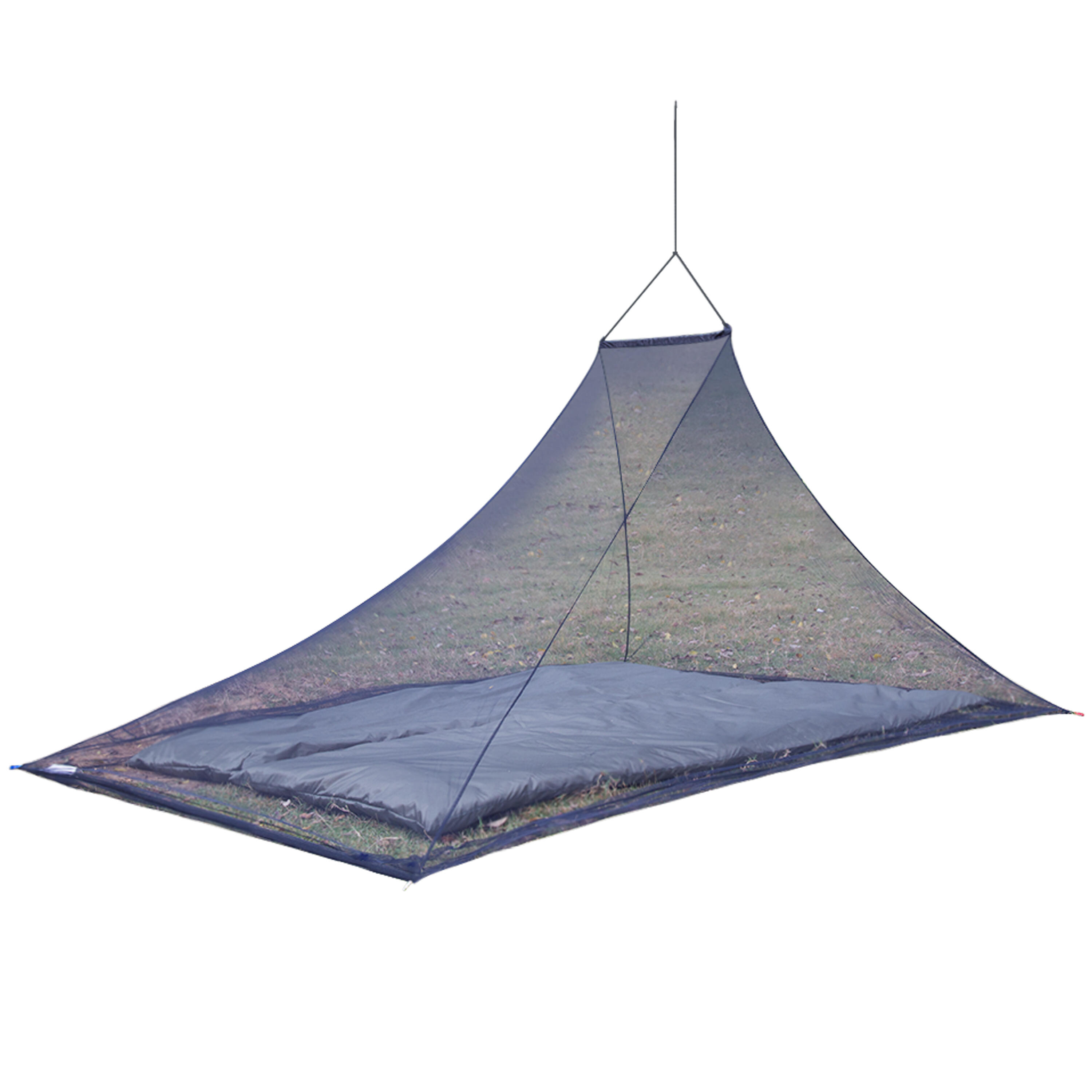 Travelnet - Moustiquaire De Voyage Track Ii - Imprégnée - L240x B170x H130cm 2 Pers - Moustiquaire - Noir - Taille Unique - Decathlon