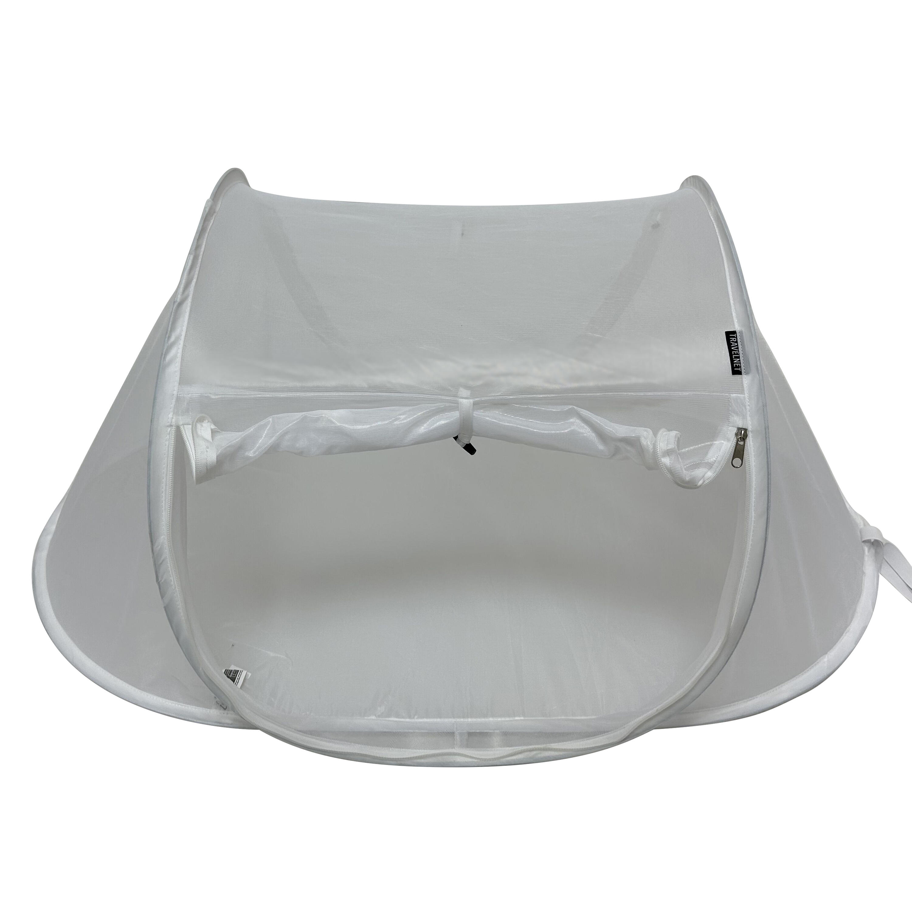 Travelnet Babyzelt Reise-Moskitonetz Pop-Out PURE – L100x B50x H53cm 3/5
