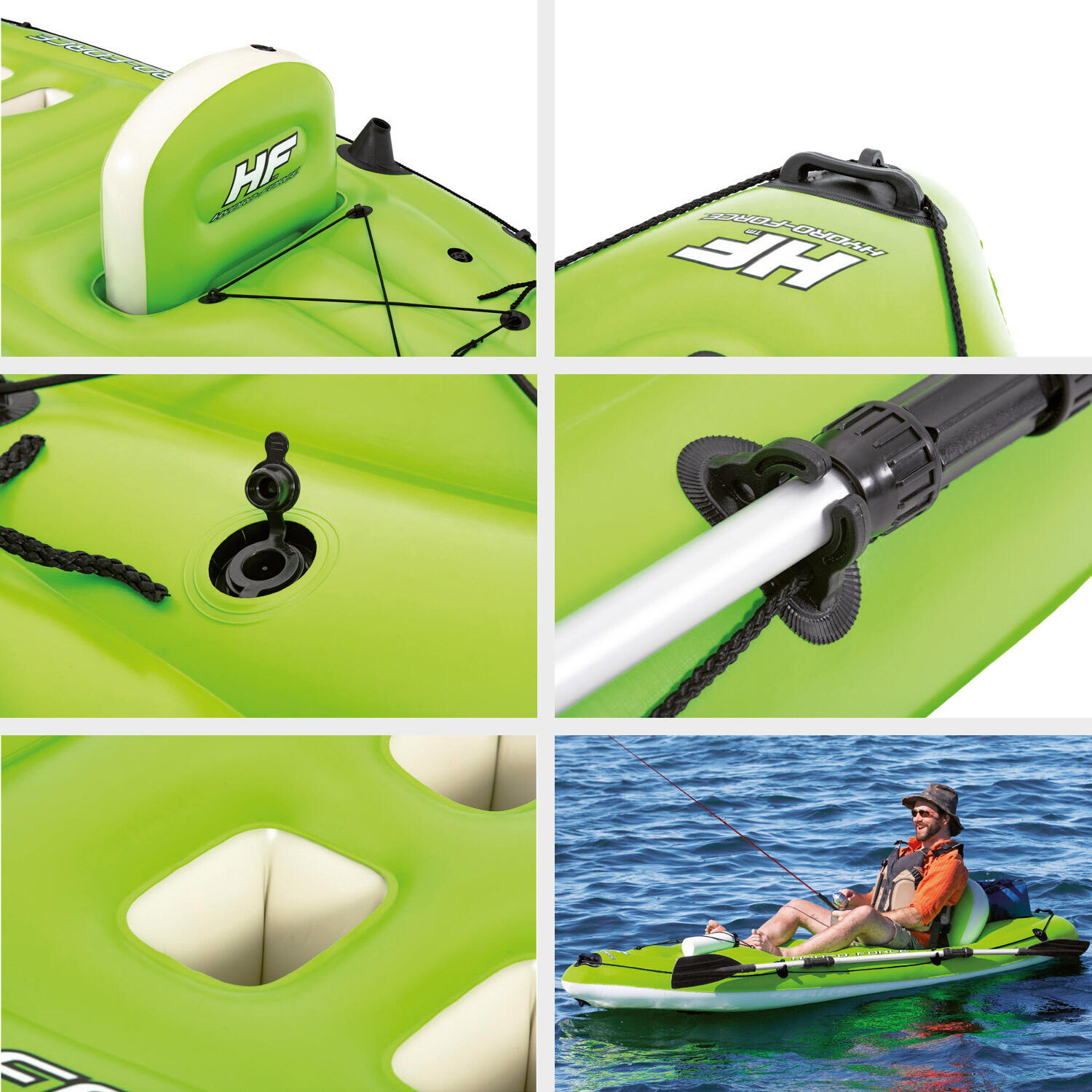 Kayak insuflável Bestway Hydro-Force Koracle 3/5