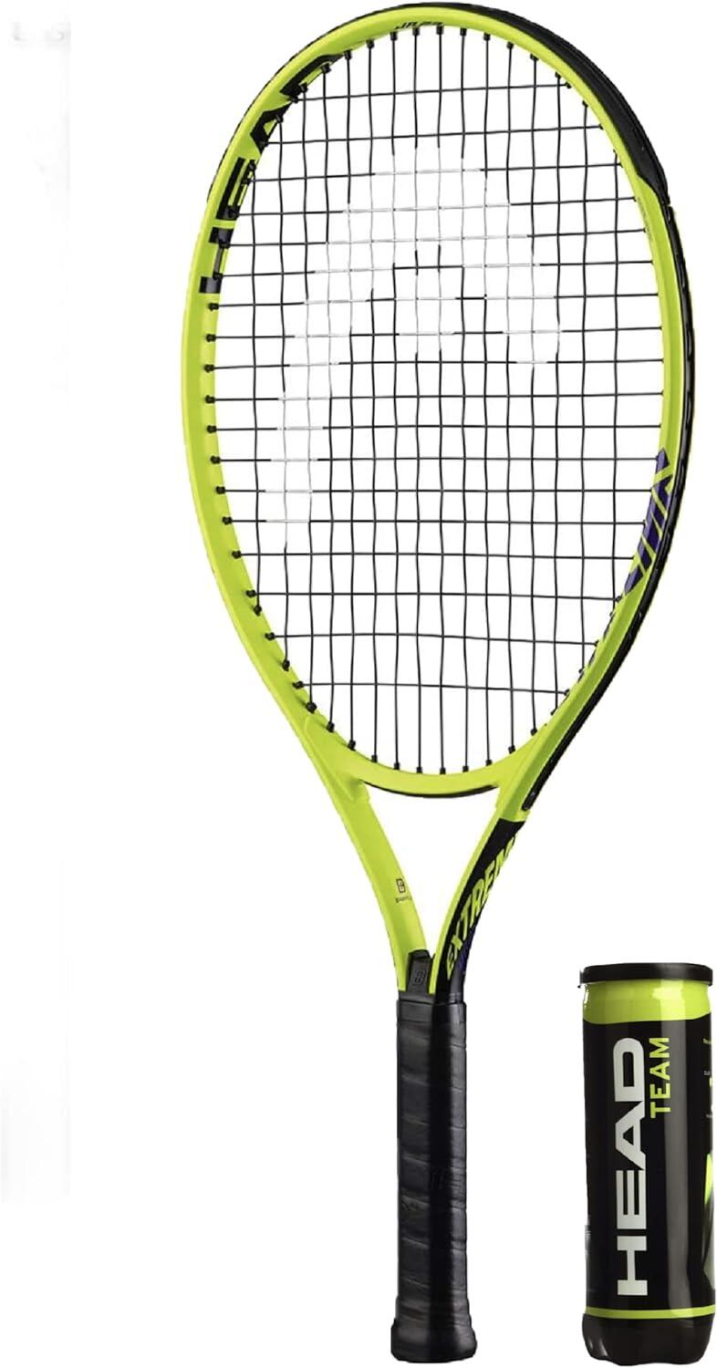 Head Extreme 19" Junior Tennis Racket, Cover & Balls 1/3