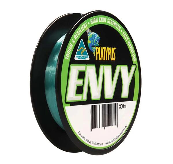 Spool of monofilament fishing line