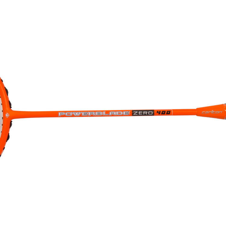 Powerblade Zero 400 G6 Badminton Racket (Strung) - ORANGE