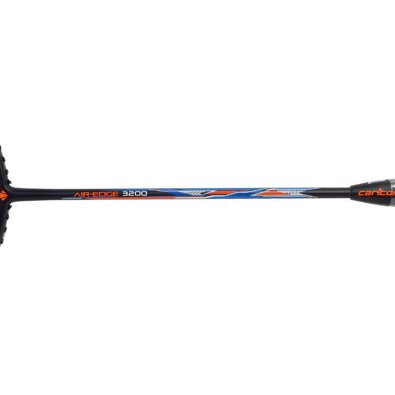 Air-Edge 3200 G6 HL 高系數碳纖維羽拍 (連線) - 黑色/橙色