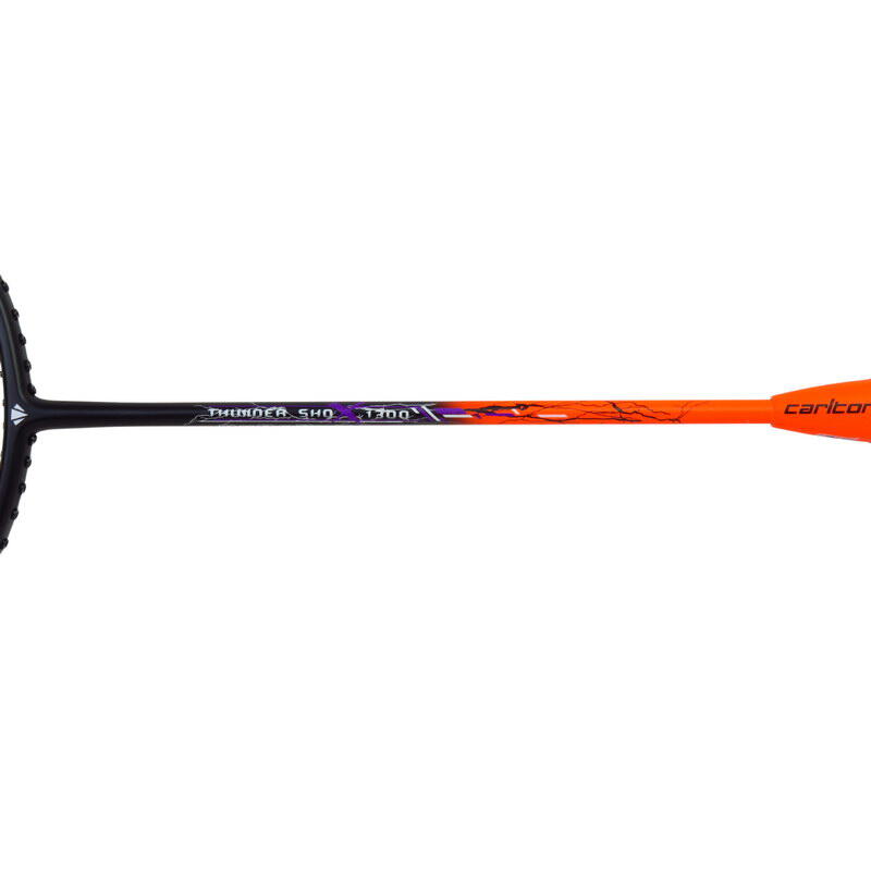 Thunder Shox1300 G6 HL 高彈性碳纖維羽拍 (連線) - 橙色
