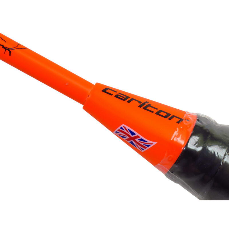 Thunder Shox1300 G6 HL 高彈性碳纖維羽拍 (連線) - 橙色