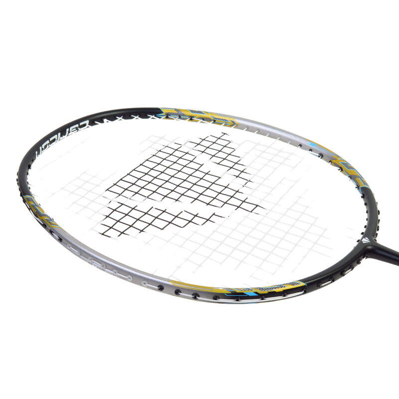 Carbotec 6100 G6 HL Badminton Racket (Strung) - BLACK