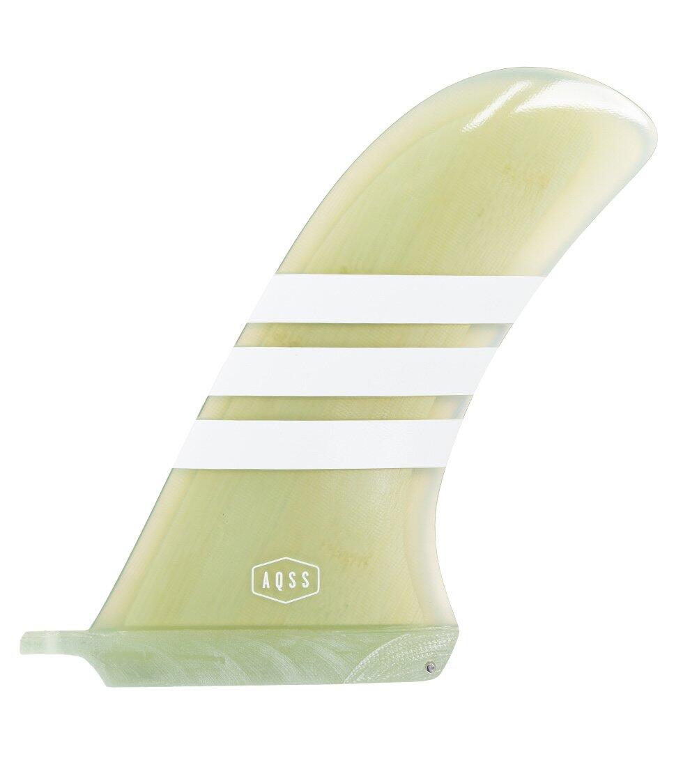 AQSS Single Fin - Retro Hatched 9"