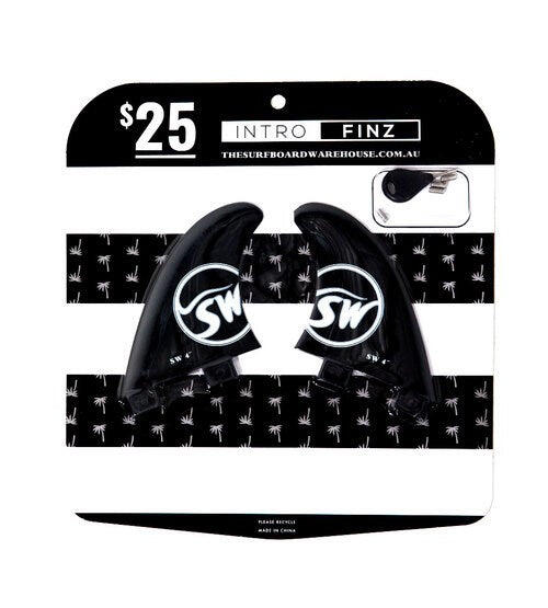 Intro Quad Rear Fins - Twin Tab