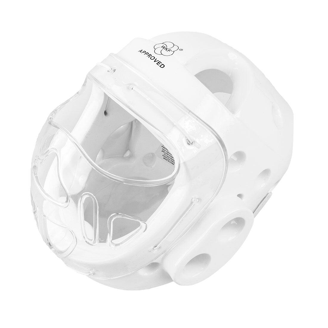 WKF Approved Karate Head Guard with Mask