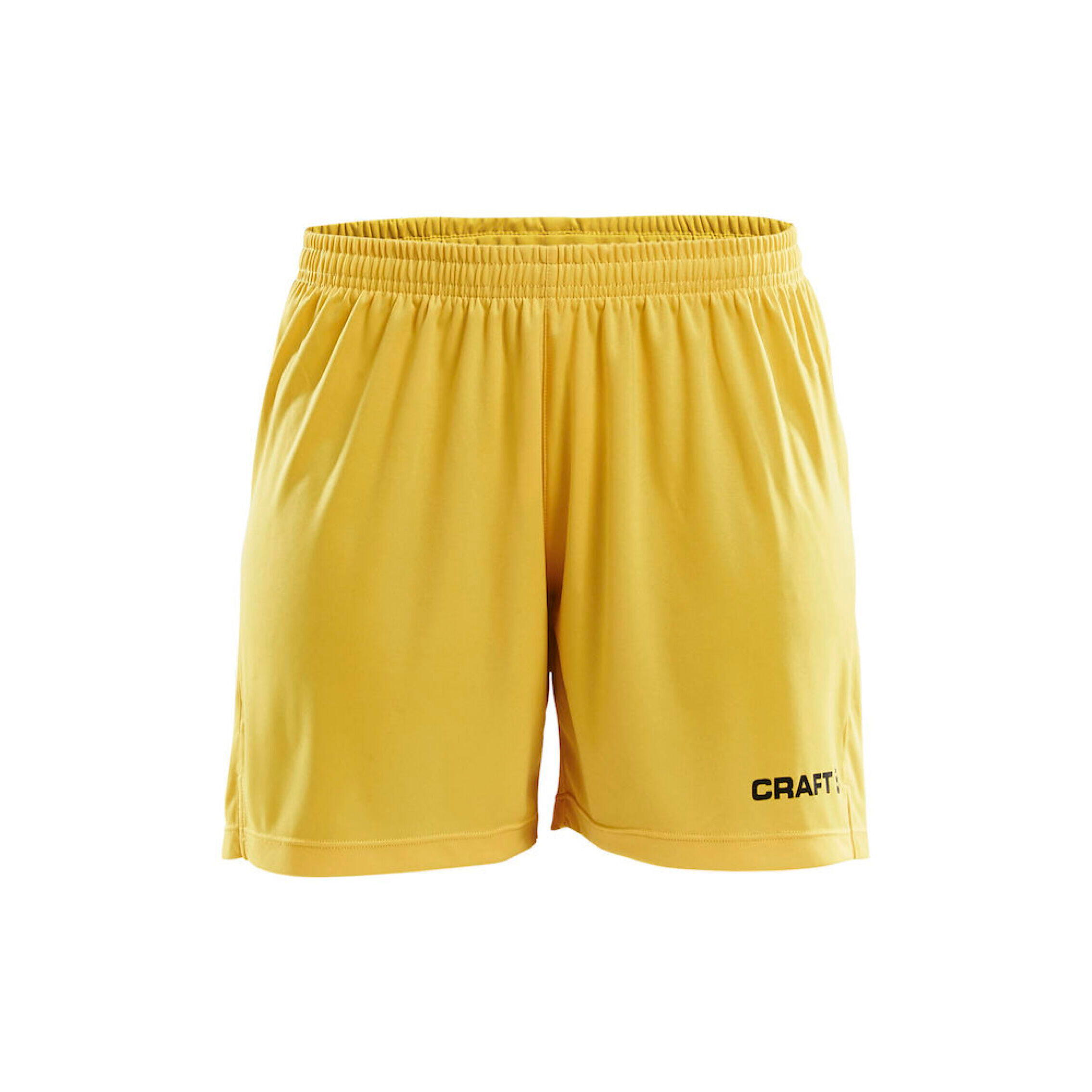 Craft - Short Femme Craft Squad Solid - Short - Jaune - 42 M/l - Decathlon