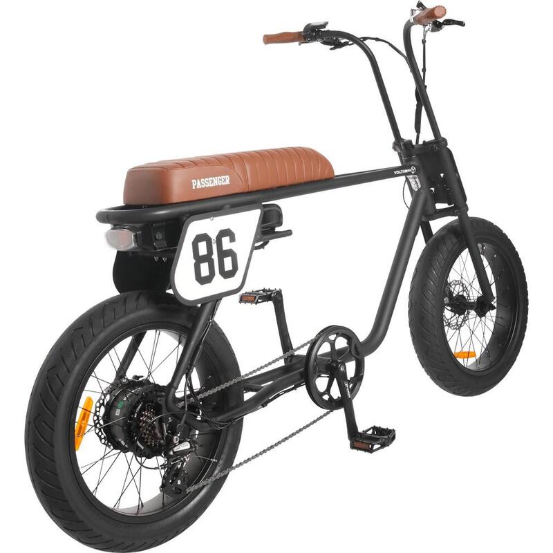 Vélo Electrique Voltaway Passenger Fat Bike Black/Brown