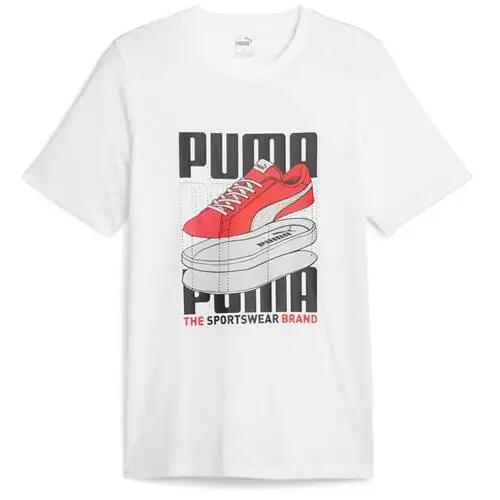 Мъжка спортна тениска Puma GRAPHICS SNEAKER