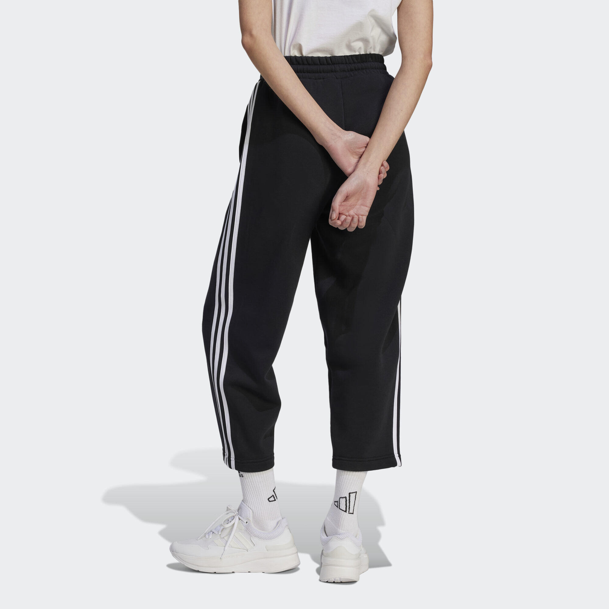 Essentials 3-band fleece straight-leg pants