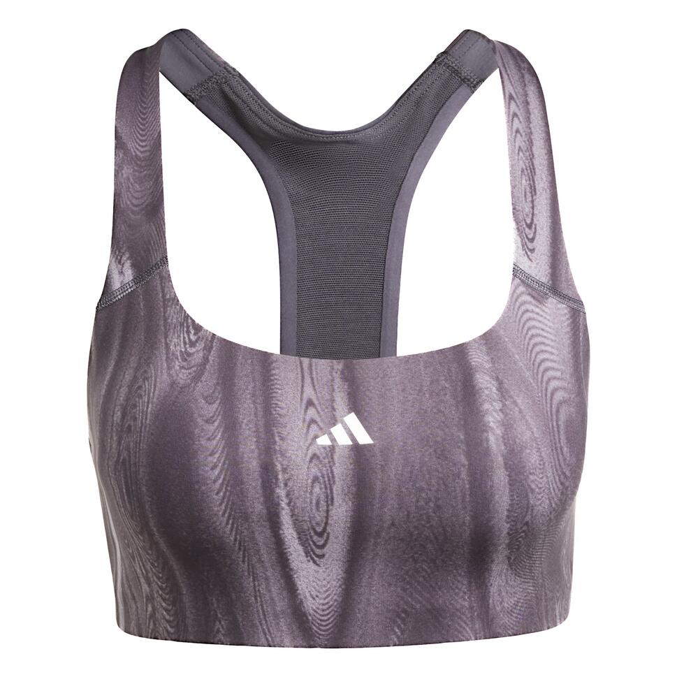 Biustonosz Powerimpact Training Medium-Support 3-Stripes